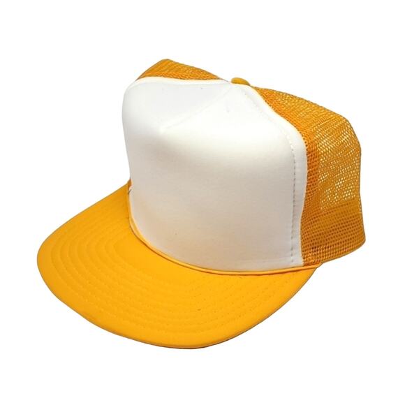 Yellow Trucker Snapback Hat - Picture 1 of 3